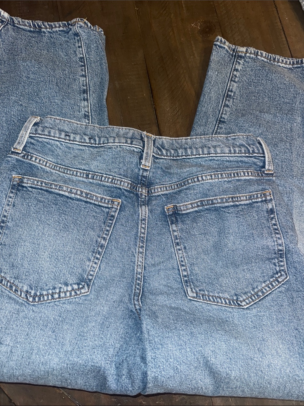 GAP Light Blue Women's Barrel Jeans - Picture 3 of 5